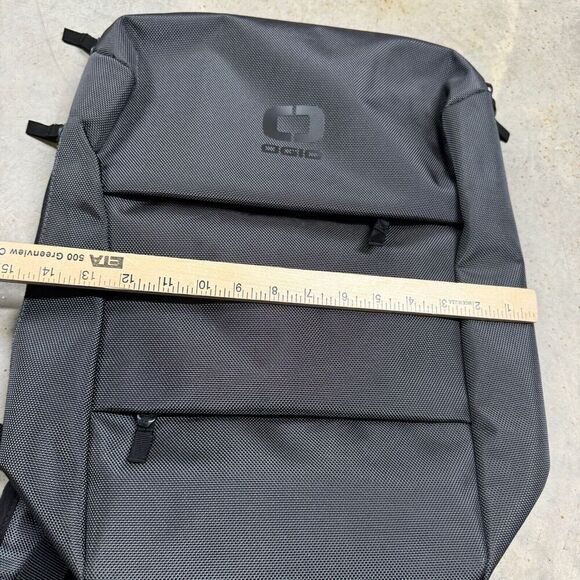 OGIO Sprint Pack Laptop Backpack Gray NEW Laserfiche Logo School Travel Bag - Picture 7 of 7